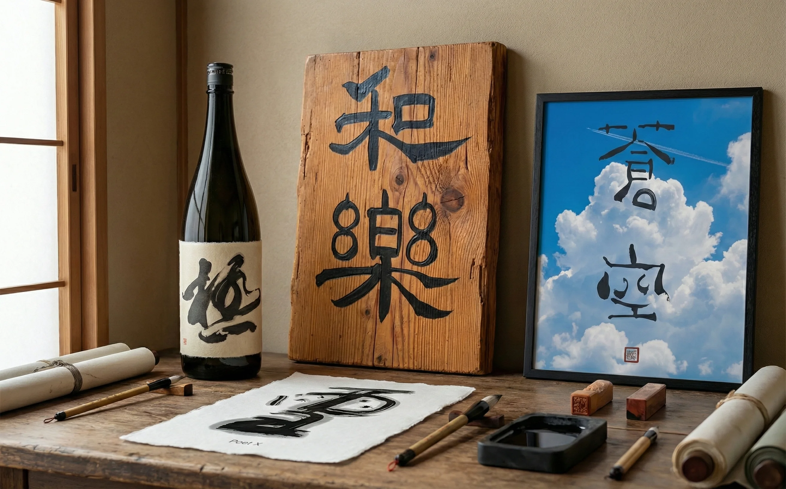 筆文字デザイン